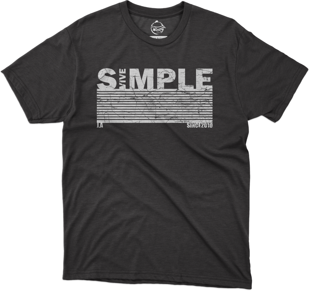 camiseta estampada a mano
